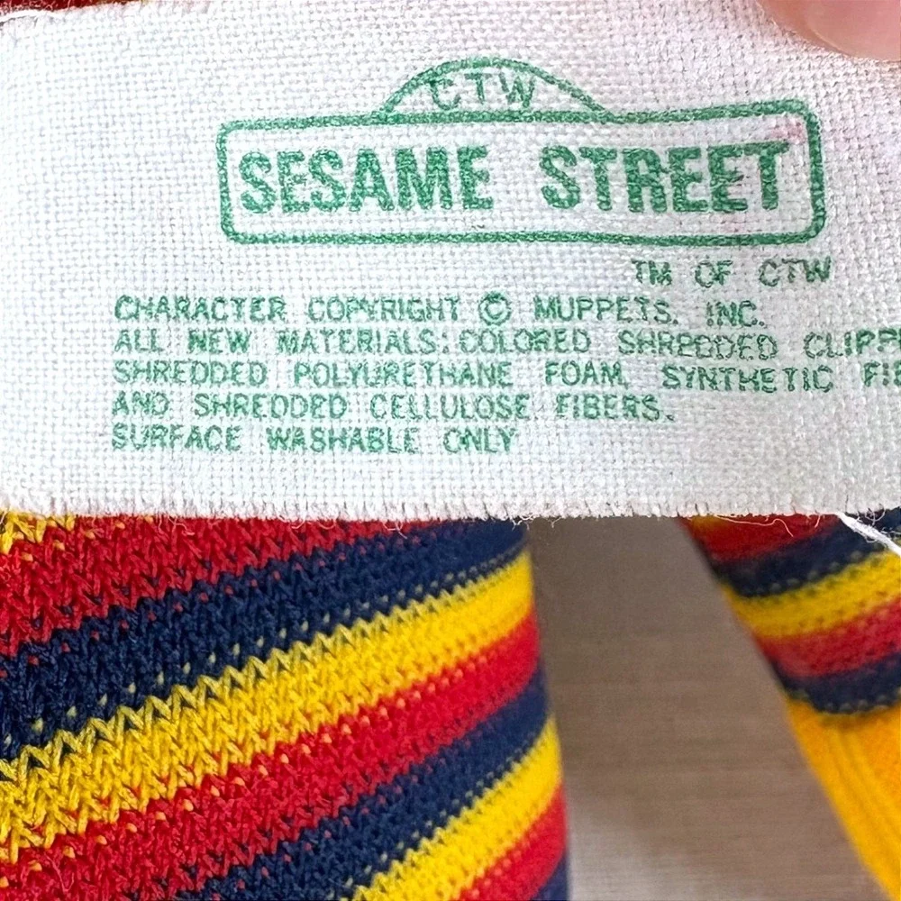 Vintage Knickerbocker Sesame Street Bert and Ernie Plush Toy Set